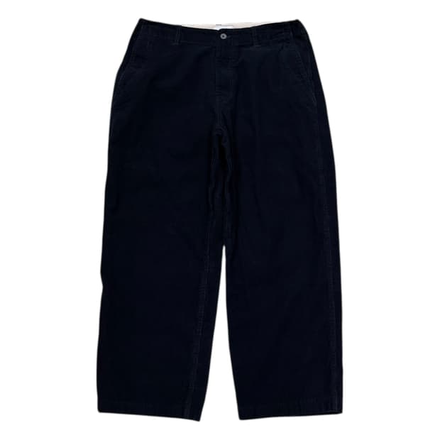에스피오나지 코듀로이 팬츠 바지 네이비 L