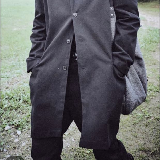 모노 프리베 텍스쳐 카코트 블랙 1사이즈 구해요