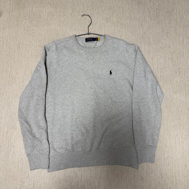 폴로 랄프로렌 맨투맨 회색 M