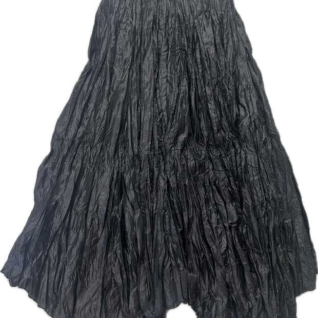 Japanese vintage unbalanced skirt