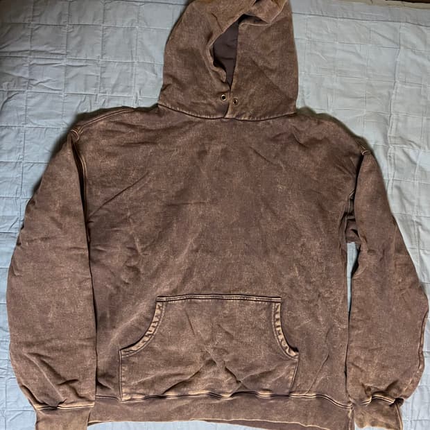 라스탯츠 브라운 후드 2사이즈