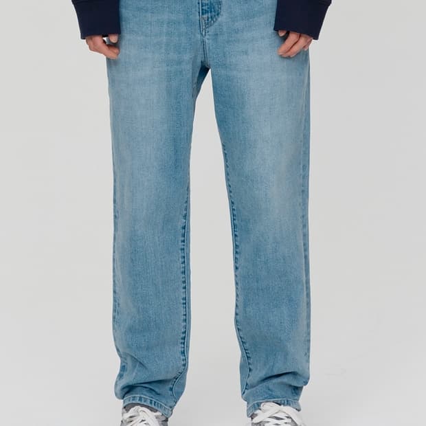 정가14만)PLAC 플랙 연청 데님 팬츠 M(32)