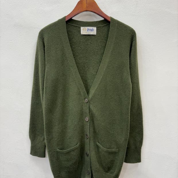 프링글오브스코틀랜드 캐시미어 가디건