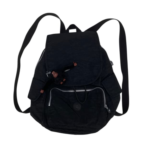 키플링 블랙 백팩