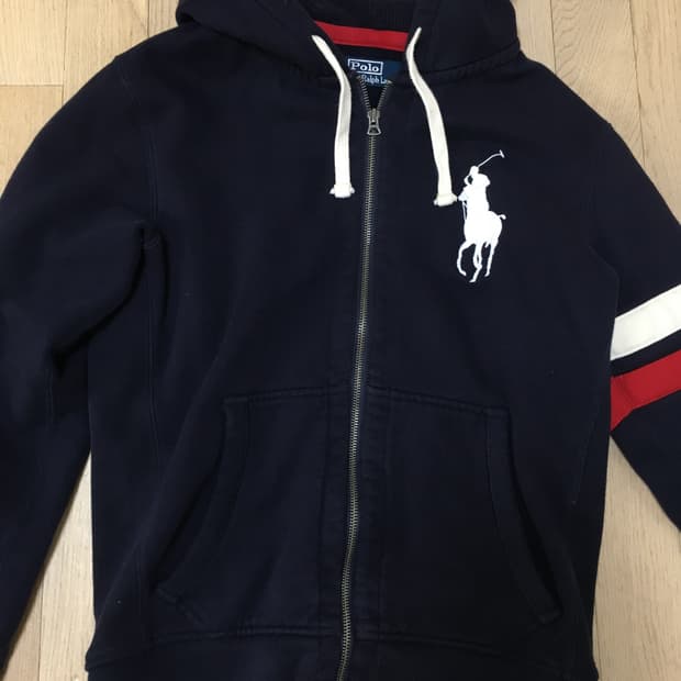 폴로 랄프로렌 빅포니 후드집업 M