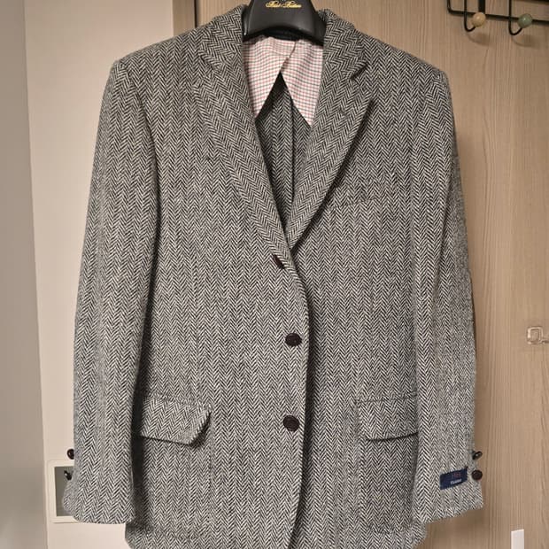 브룩스브라더스 해리스트위드 헤링본 자켓 1818라인