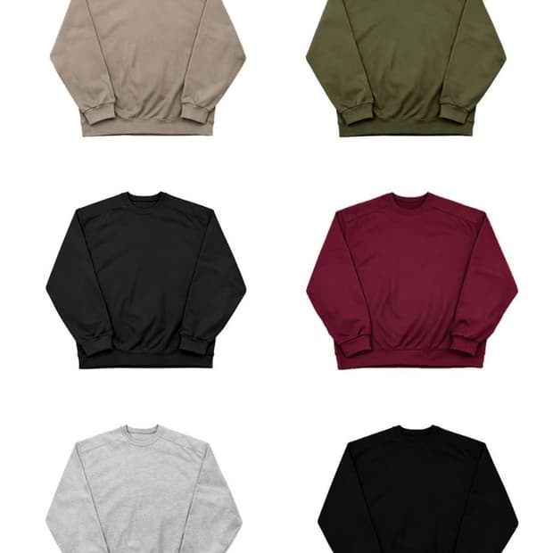 핏 보정 맨투맨(6C)