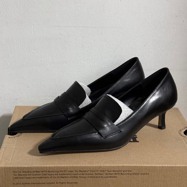 더에펠 스틸레토 로퍼 펌프스