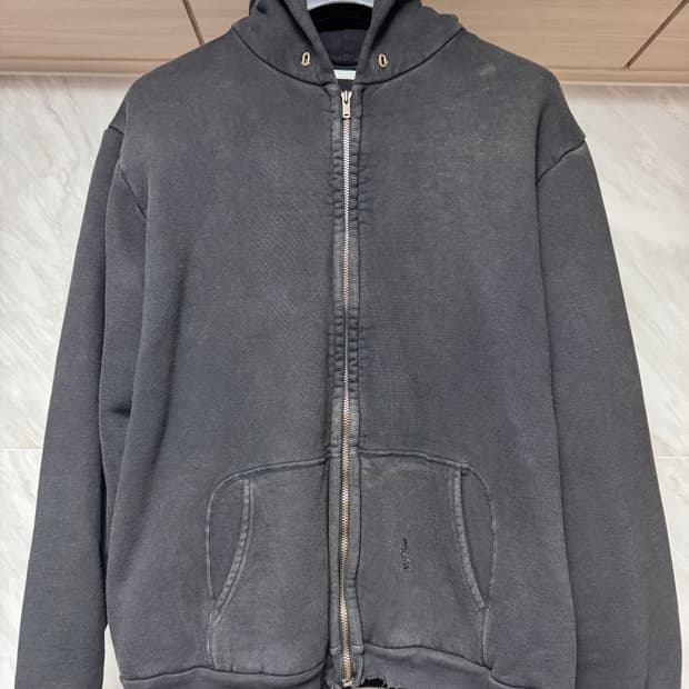 25FW 아프레쎄 후드집업 블랙 3사이즈