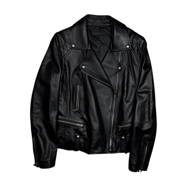 Olive des Oilve 올리브 데 올리브 쉽스킨 라이더 자켓