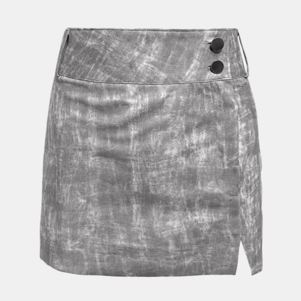 그런지 슬릿 미니 스커트