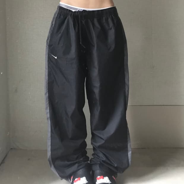 나이키 블랙 트랙 트레이닝팬츠