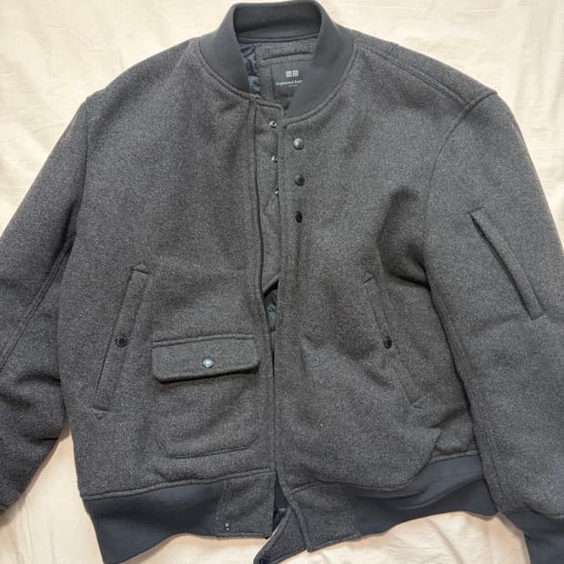 유니클로 엔지니어가먼츠 봄버 자켓 XL