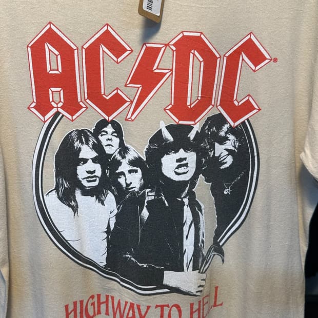 AC/DC Vintage Band Tee