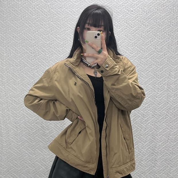 폴로 랄프로렌 모던 캐주얼 블루종  페리자켓 XXL C09454