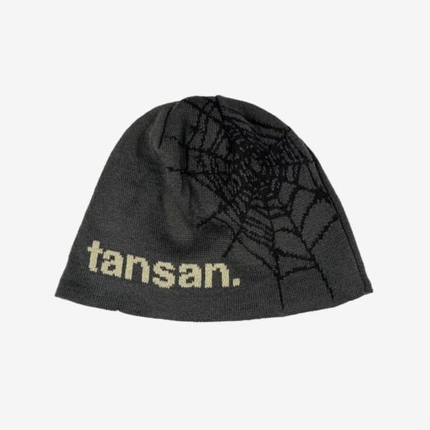 탄산마그네슘 자카드 웹 비니 차콜