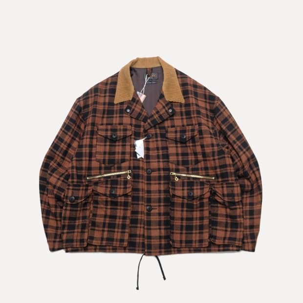 british tweed fishing hunting jacket