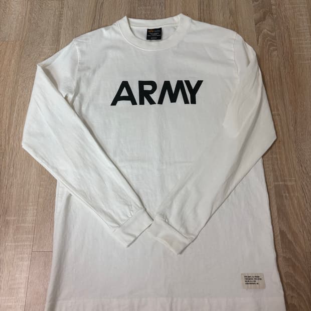 알파인더스트리 ARMY티셔츠