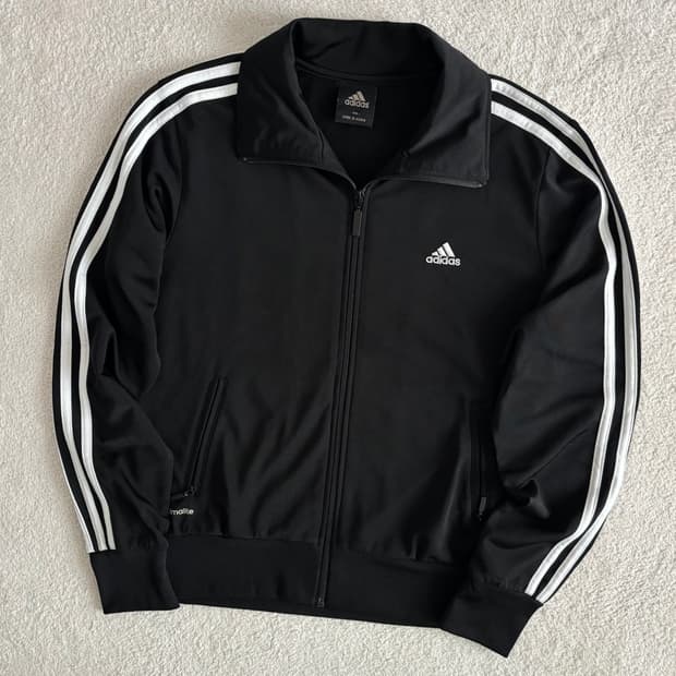 아디다스 블랙 스몰로고 져지