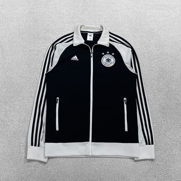 아디다스 독일 트랙탑 져지 블랙 화이트