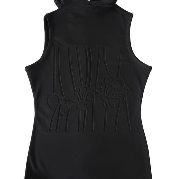 애옹쓰 STGM top - black