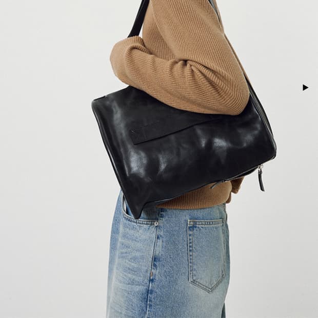 토니웩 오일 풀업 레더백