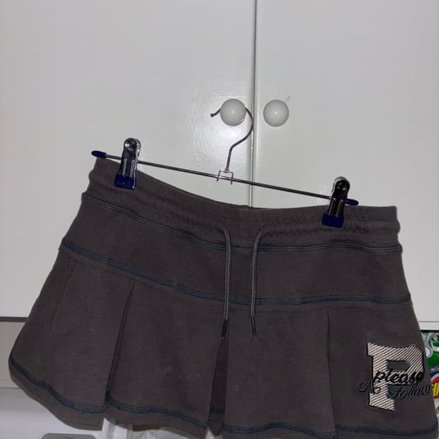 플리즈노팔로우 미니 스커트