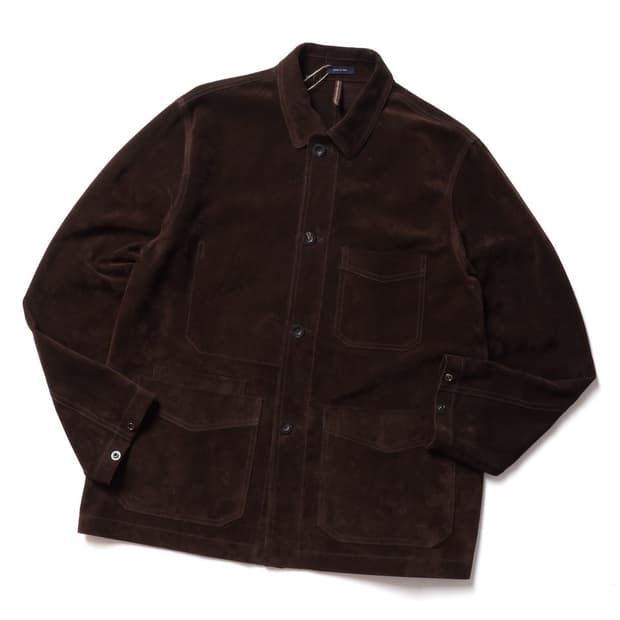 드레익스 Drake's Suede Chore Jacket  