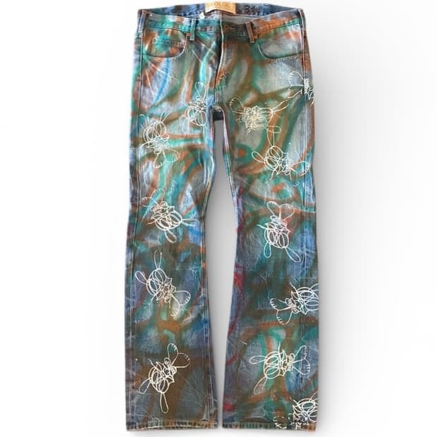 스콜록트 그래피티데님