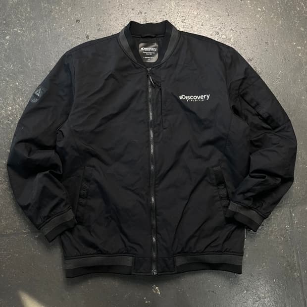 105 디스커버리 누빔 블루종 자켓