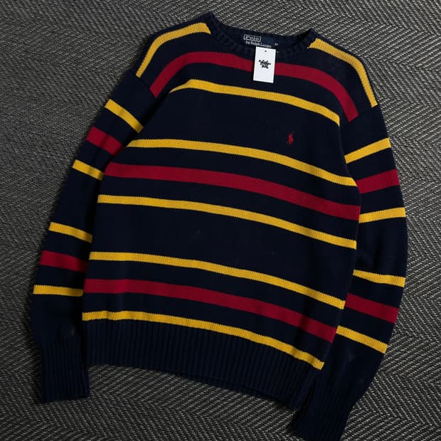폴로 랄프로렌 포니 단가라 아메카지 니트y 4215