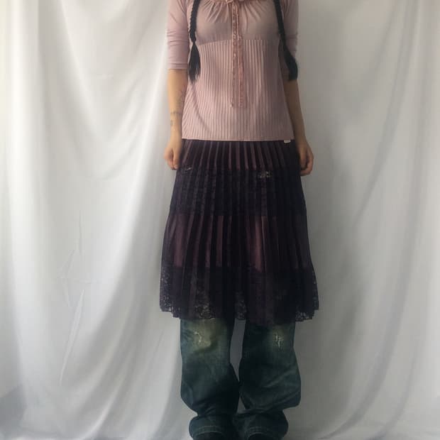 Lace trimming sleeve