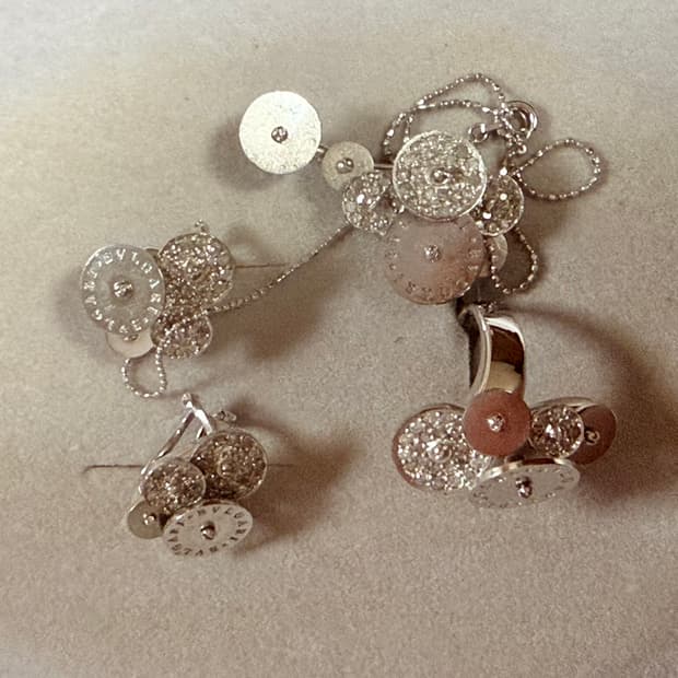 불가리 씨클라디 귀걸이 반지 목걸이참