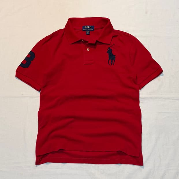 폴로 랄프로렌 빅포니 치프키프 카라티 레드