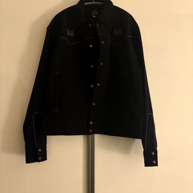 니들즈 카우보이 자켓 블랙퍼플