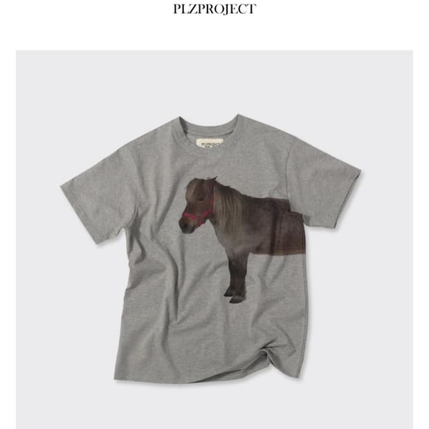 플리즈프로젝트 HORSE T-SHIRT