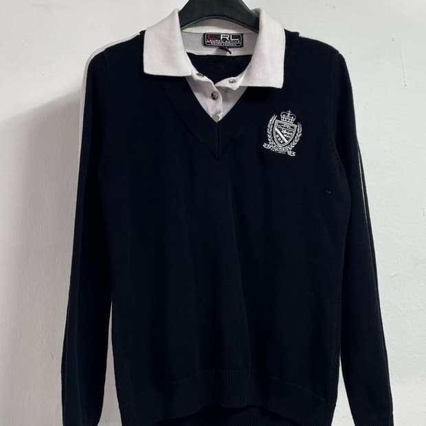 폴로 랄프로렌 우먼스 카라 니트 (on.587)