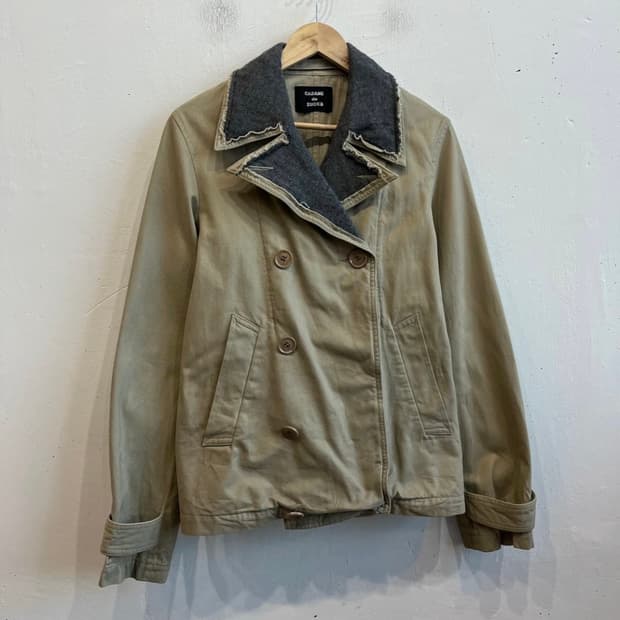 Zucca 울트리밍 숏 트렌치 자켓