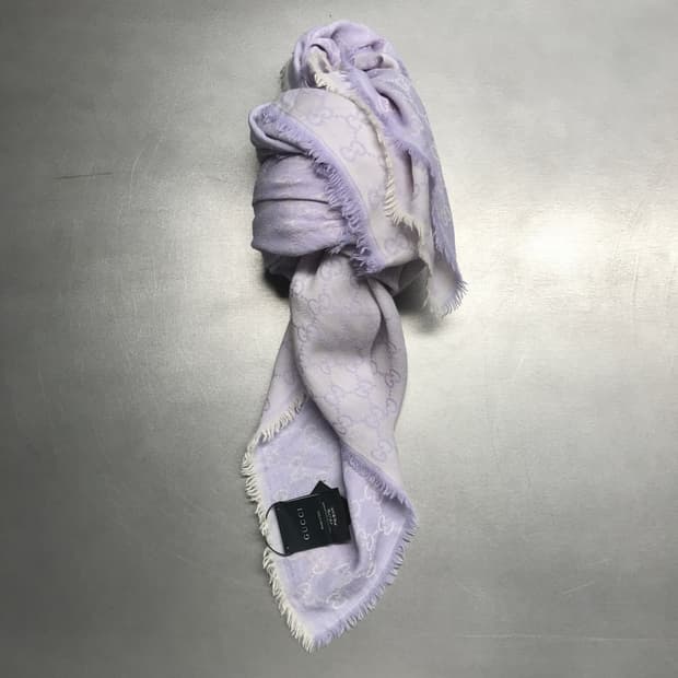 구찌 실크 혼방 스카프