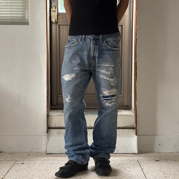 Levi’s 505 디스트로이드 데님 팬츠