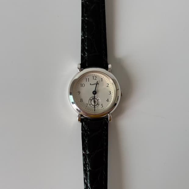 Small Seconds Silver 925 Ladies Quartz