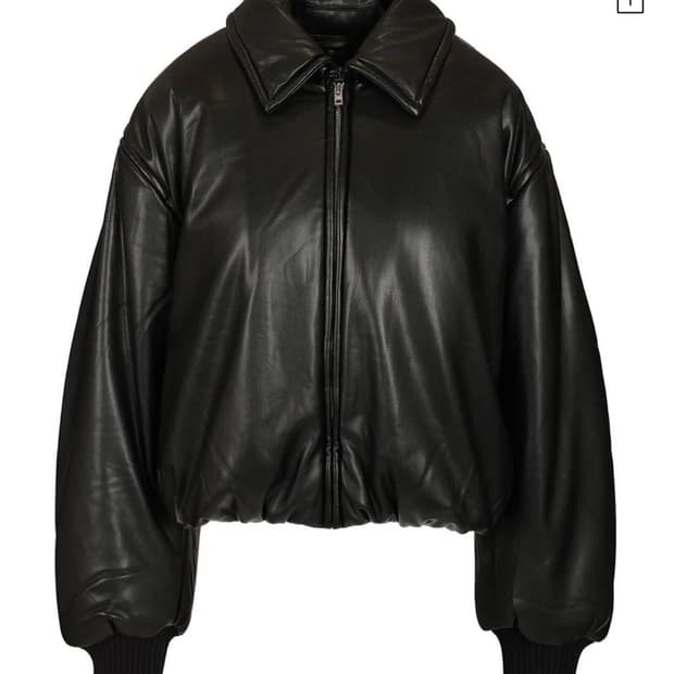 아크네 스튜디오 레더 자켓 36