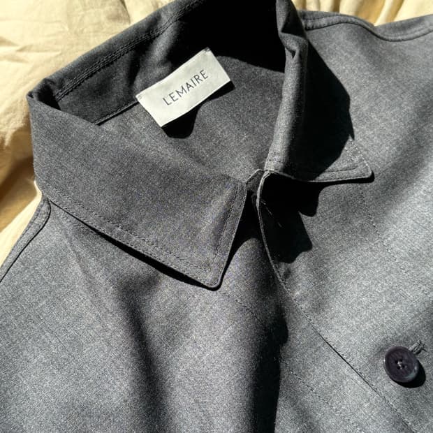 [46] 르메르 25ss 테일러드 오버 셔츠 그레이 멜란지