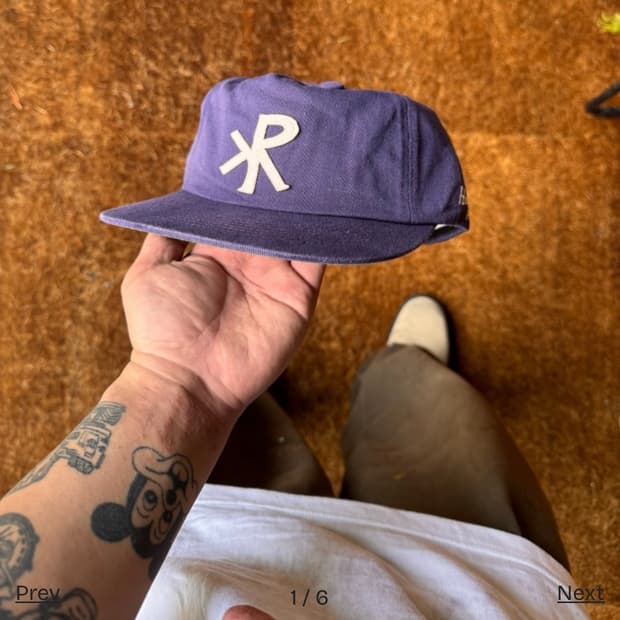 크래커하우스 아뜰리에캡 퍼플 팝니다