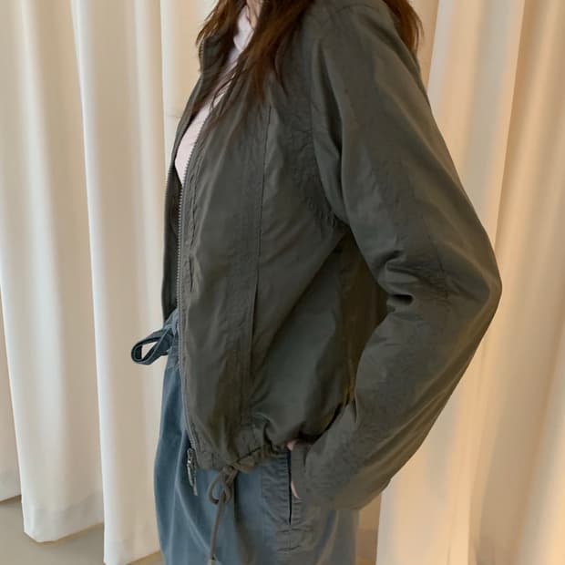 00's "ARMANI JEANS" nylon Jacket