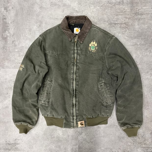 00s 칼하트 j14 mos 산타페 자켓