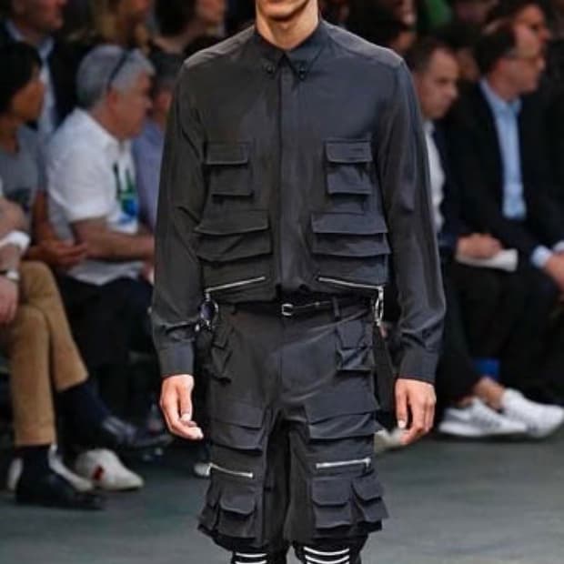 [46] SS15 Givenchy Runway Utility Shorts