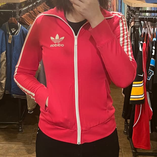 [HI] 아디다스 트레이닝 집업 핑크