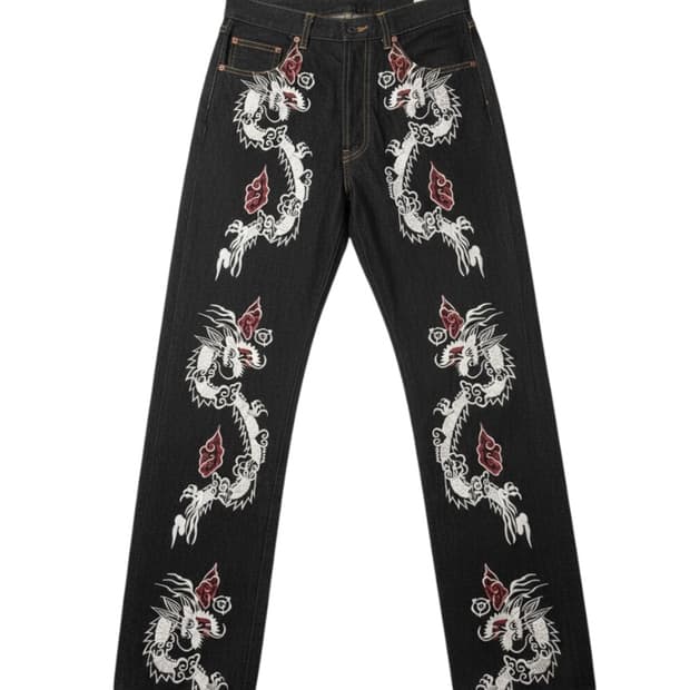 Script 花旅楽団 Oriental Kitsch Denim - 30