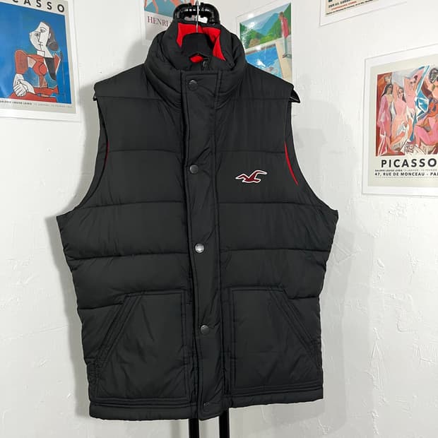 홀리스터 패딩베스트